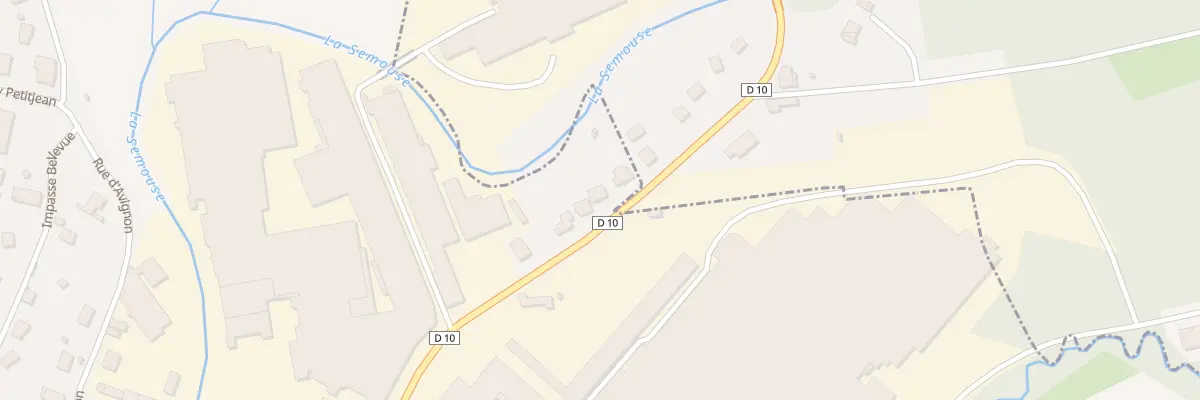 Plan du 25 Av Jacques Parisot à Saint-Loup-sur-Semouse