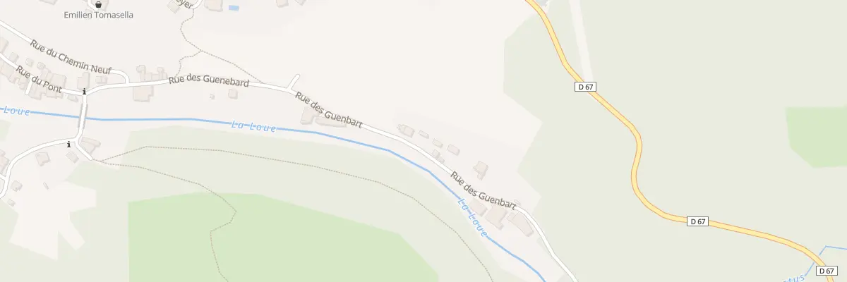 Plan du 3 Che des Moulins à Mouthier-Haute-Pierre