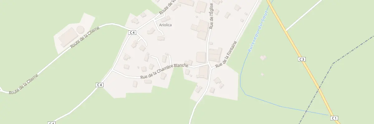 Plan du 2B Rue de la Charrière Blanche à La Planée