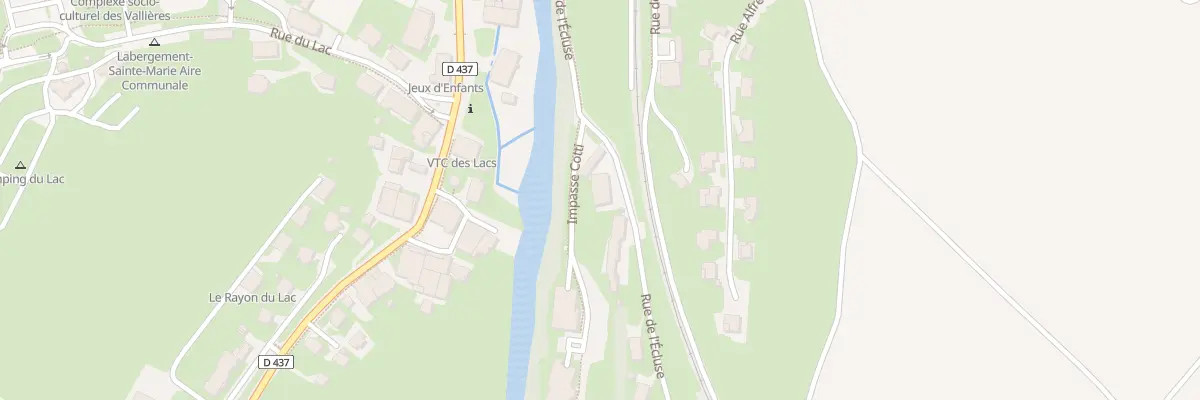 Plan du 6 Rue de l’Écluse à Labergement-Sainte-Marie