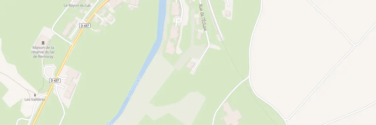 Plan du 22 Rue de l’Écluse à Labergement-Sainte-Marie