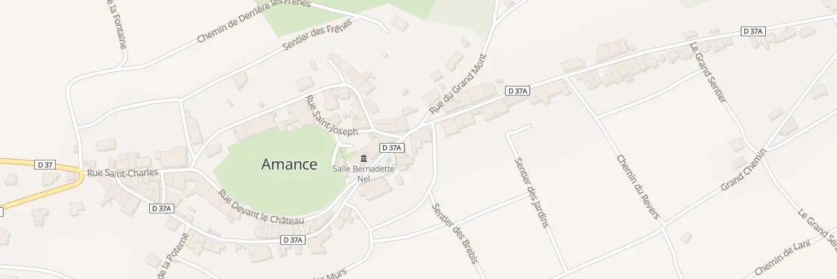 Plan du 3 Rue du Faubourg Saint Jean à Amance
