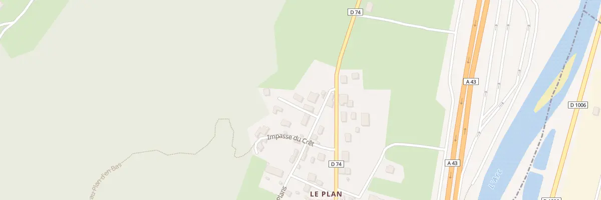 Plan du 5815 Le Plan d’En Bas à Saint-Léger