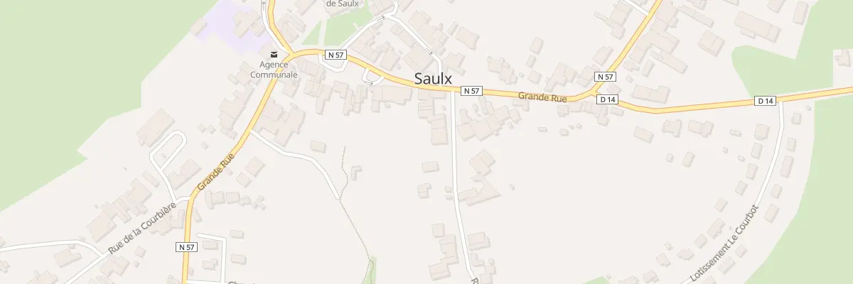 Plan du 6 Rue du Gourgeau à Saulx