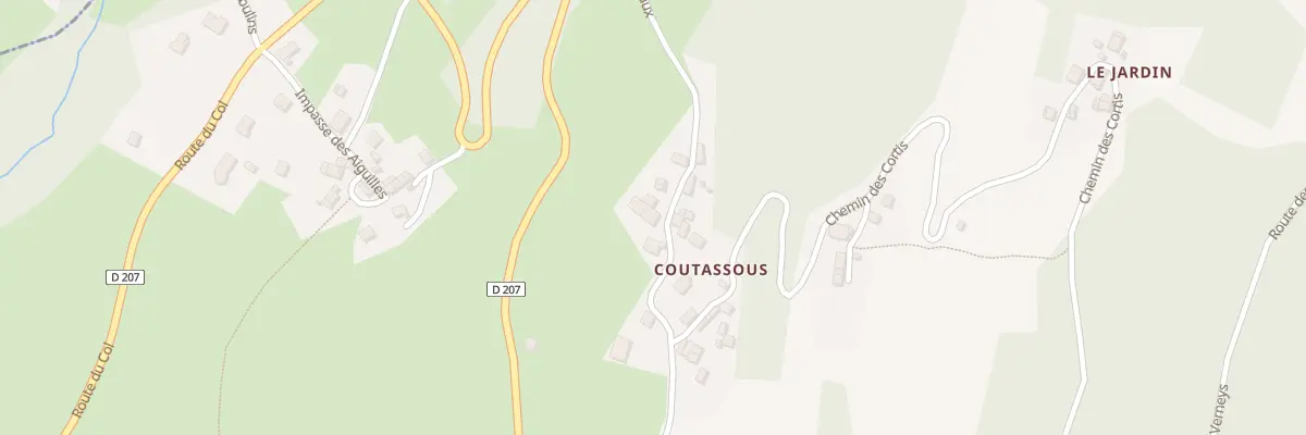 Plan du 5069 Coutassous à Saint-Pierre-de-Belleville