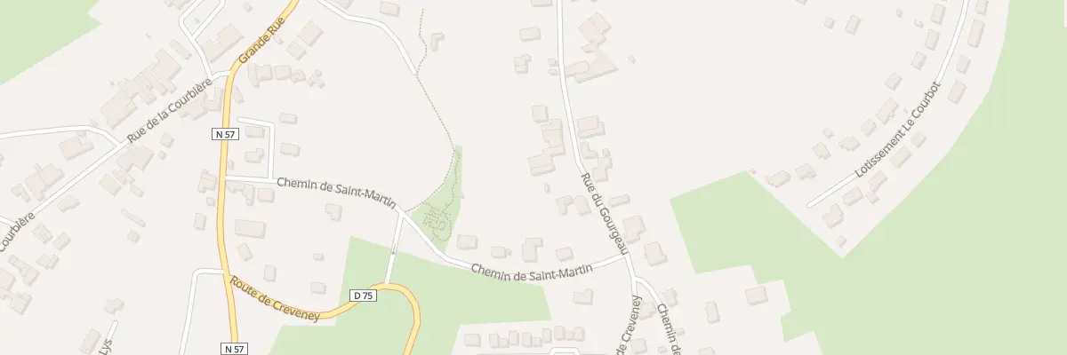 Plan du 18 Rue du Gourgeau à Saulx