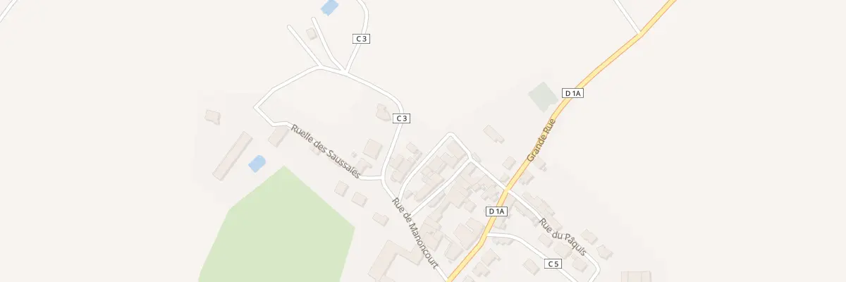 Plan du 8 Rue de Manoncourt à Coyviller