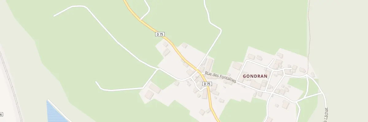 Plan du 232 Rte de Gondran à La Chapelle