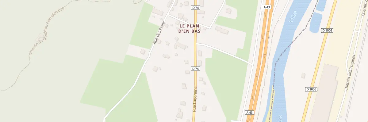 Plan du 5100 Le Plan d’En Bas à Saint-Léger