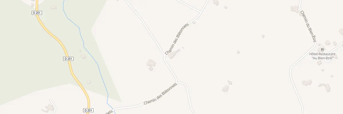 Plan du 5318 Les Bletonnets à Villecroze