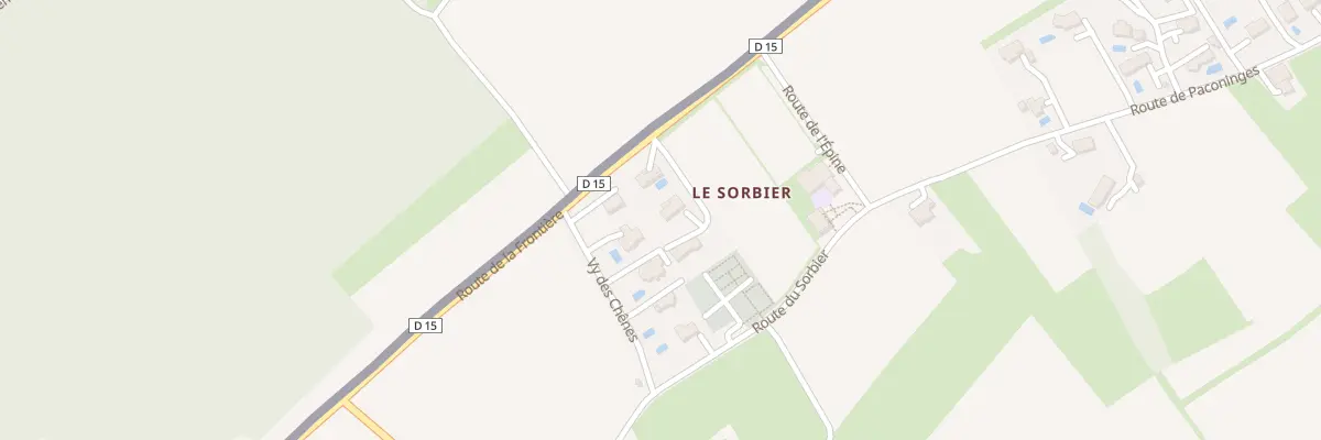 Plan du 514 Rte de la Frontière à Juvigny