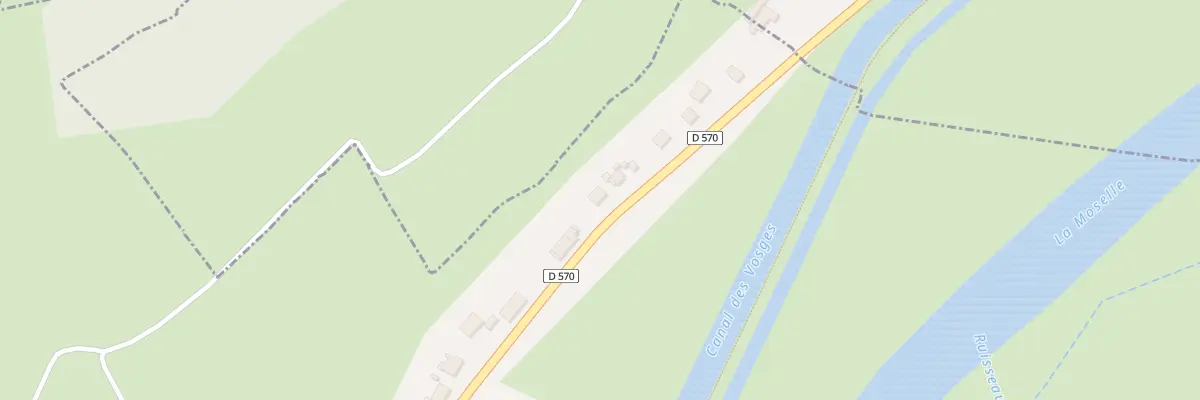 Plan du 67 Rte Nationale 57 à Bainville-aux-Miroirs