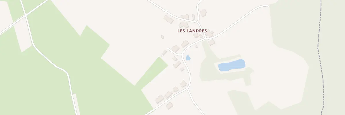 Plan des Landres à Mailleroncourt-Charette