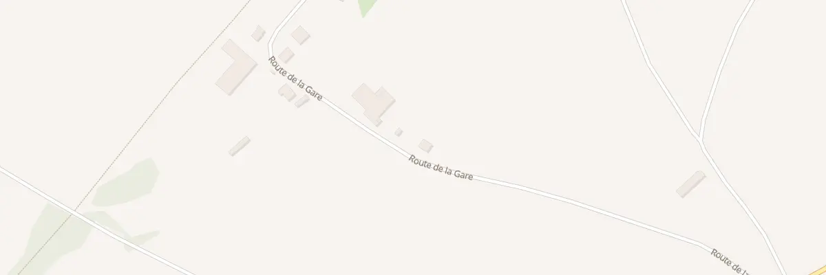 Plan du 2 Rte de la Gare à Vallerois-le-Bois
