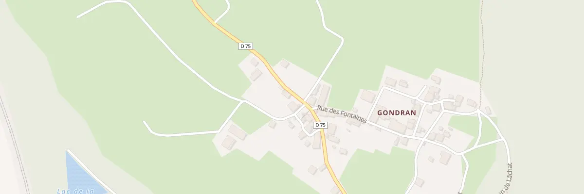 Plan du 5014 Gondran à La Chapelle