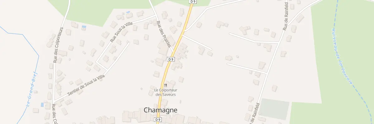 Plan du 188 Rue Vosgeline à Chamagne