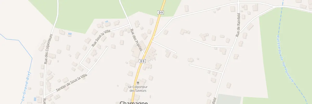 Plan du 220 Rue Vosgeline à Chamagne