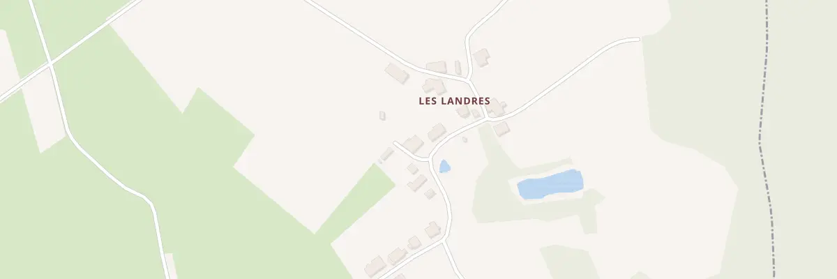 Plan du 5100 Les Landres à Mailleroncourt-Charette