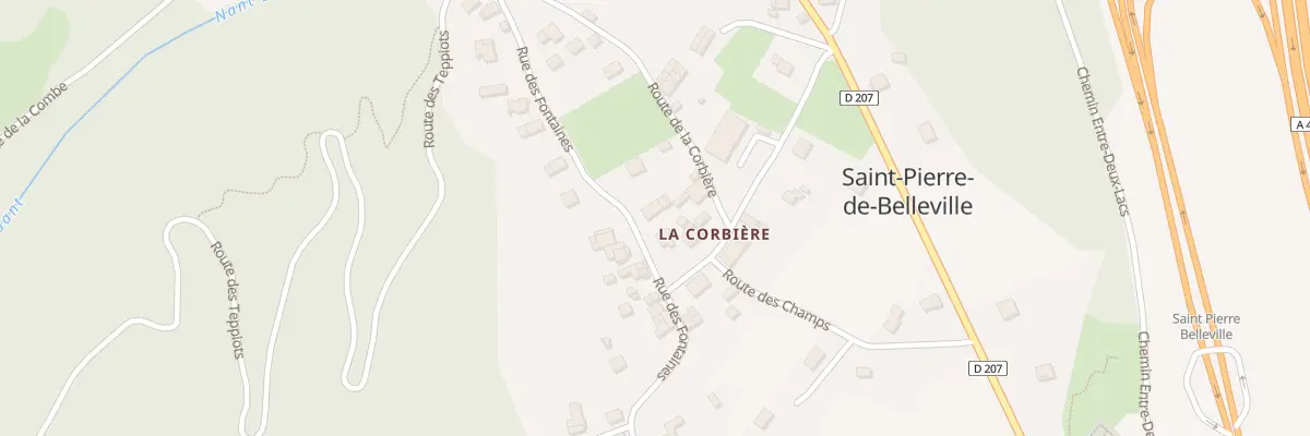 Plan du 5045 La Corbiere à Saint-Pierre-de-Belleville