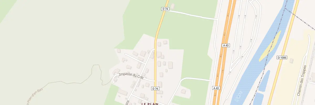 Plan du 5108 Le Plan d’En Bas à Saint-Léger