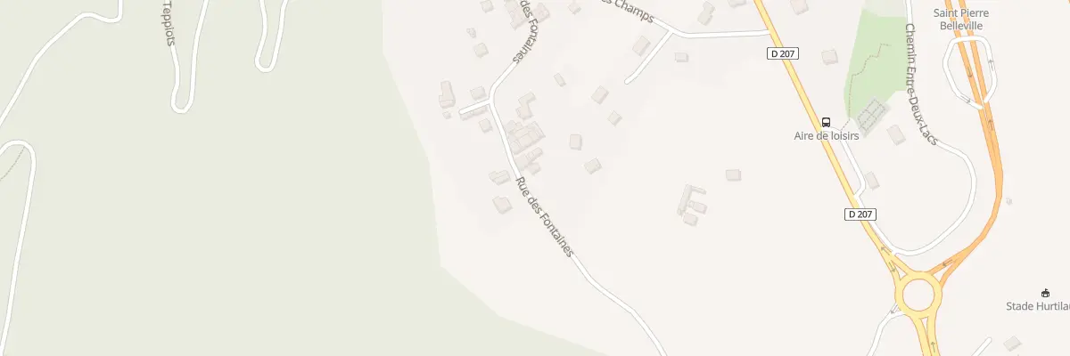 Plan du 338 Rue des Fontaines à Saint-Pierre-de-Belleville