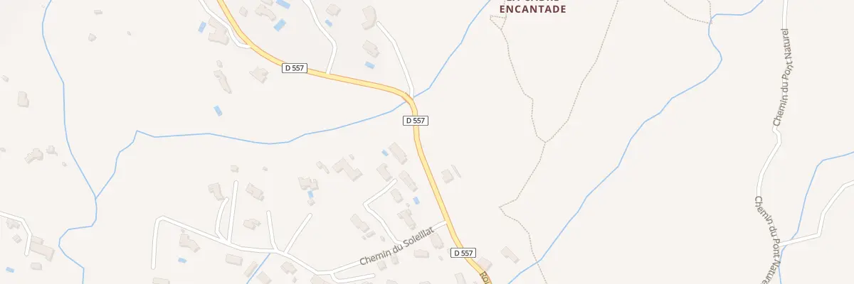 Plan du 737 Rte de Draguignan à Villecroze