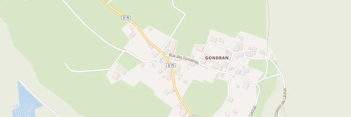 Plan du 5009 Gondran à La Chapelle