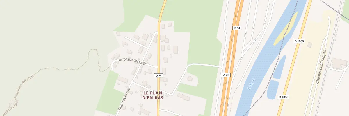 Plan du 5805 Le Plan d’En Bas à Saint-Léger