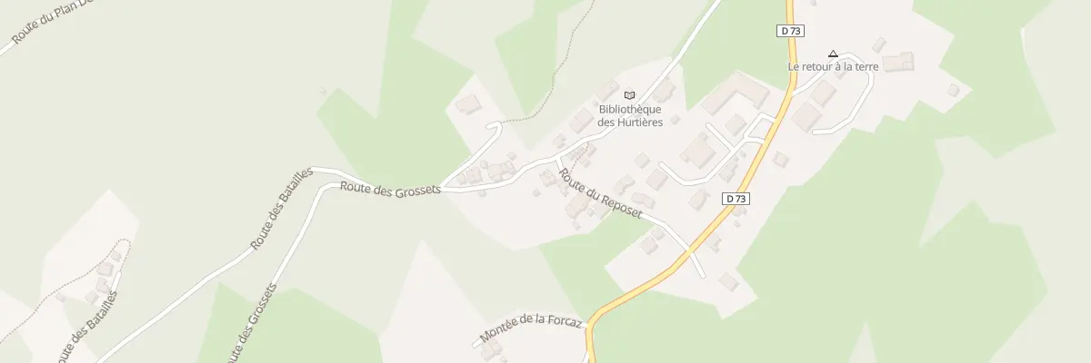 Plan du 5169A Le Reposet à Saint-Georges-d’Hurtières