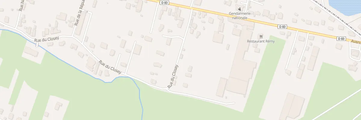 Plan du 22 Rue du Closey à Saint-Loup-sur-Semouse
