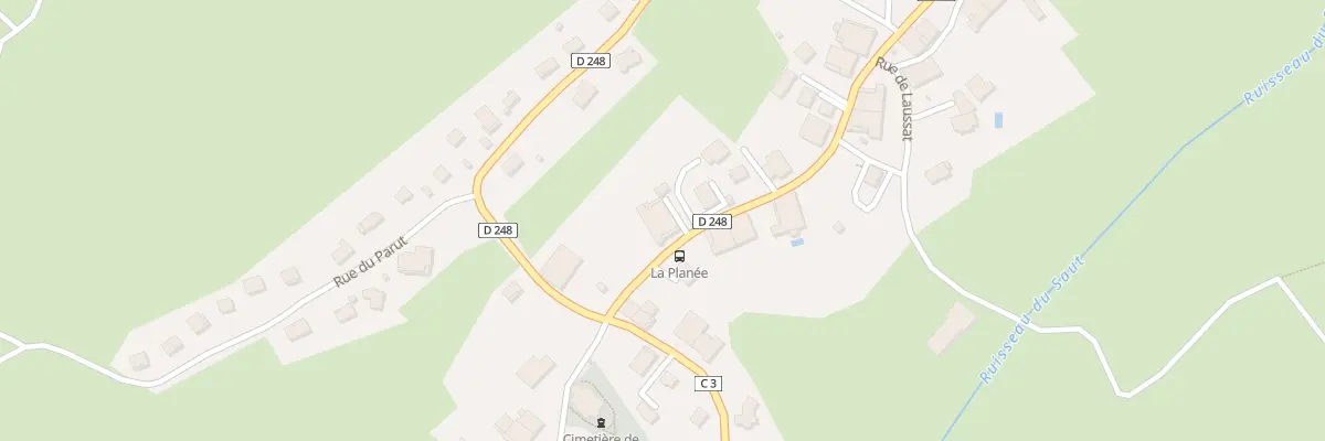 Plan de Au Village à La Planée