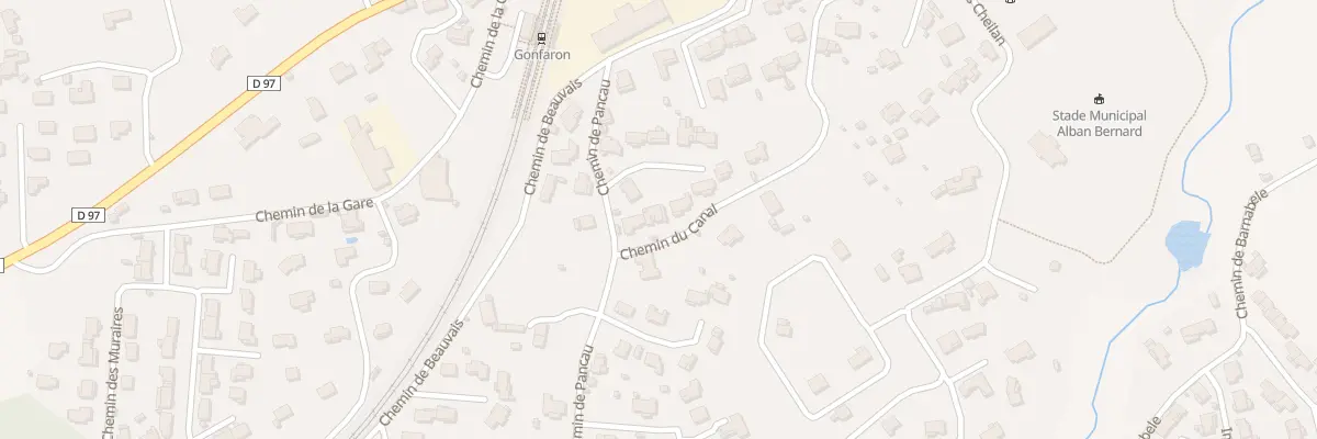 Plan du 5869 Saint Tiburce à Gonfaron