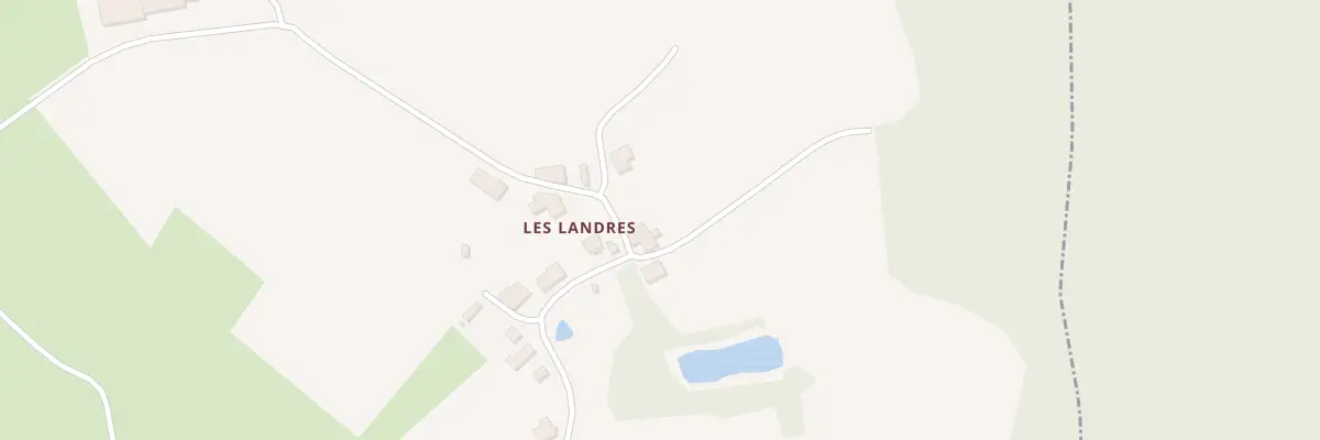 Plan du 5107 Les Landres à Mailleroncourt-Charette