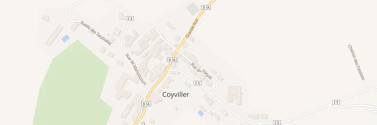 Plan du 4 Rue du Paquis à Coyviller