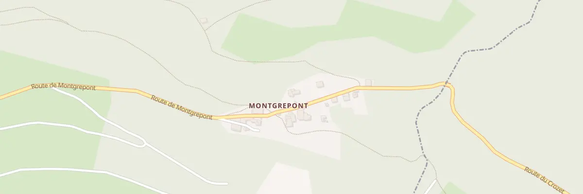 Plan du 5210 Montgrepont à Aiton