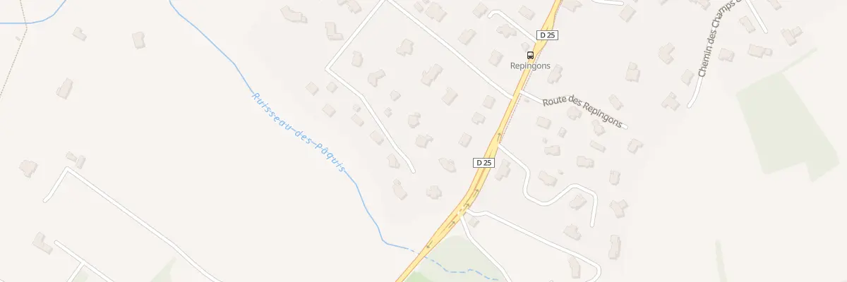 Plan du 11E Che de la Crozette à Messery