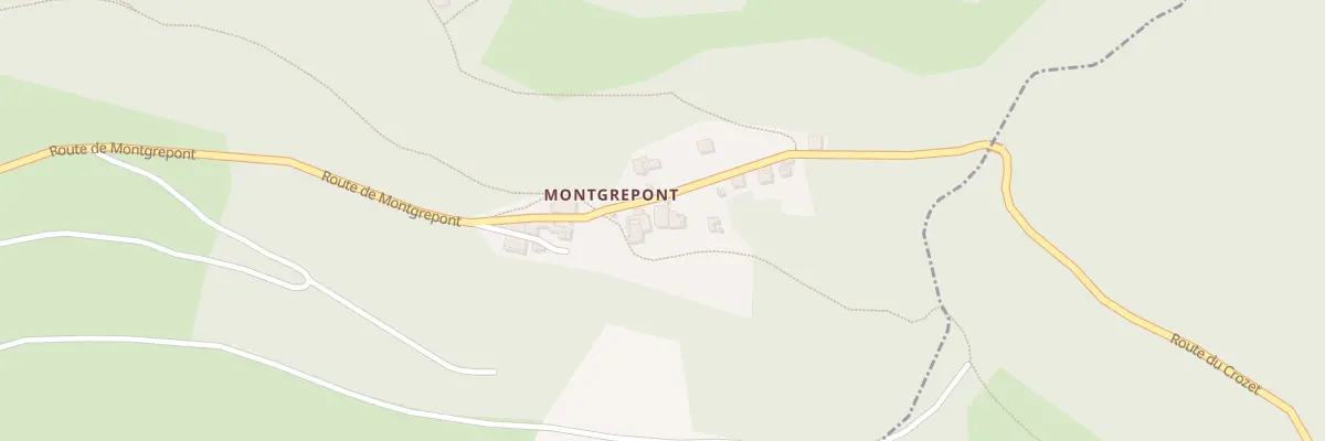 Plan du 5213 Montgrepont à Aiton