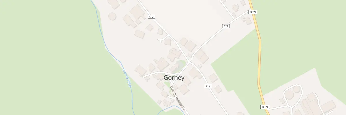 Plan du 234 Rue de l’Eglise à Gorhey