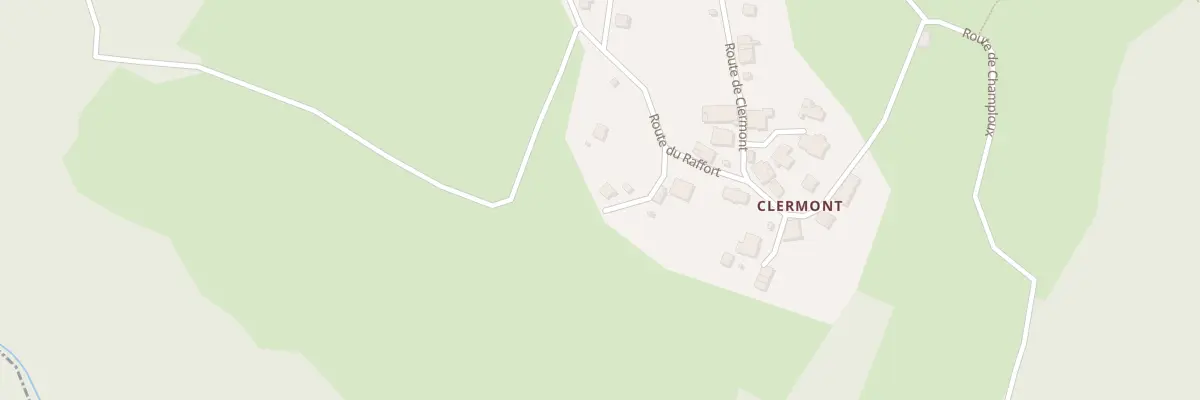 Plan du 5162 Clermont à Cléry