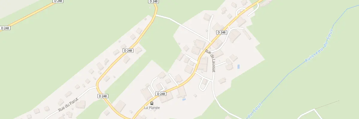 Plan du 19 Rte de Oye et Pallet à La Planée