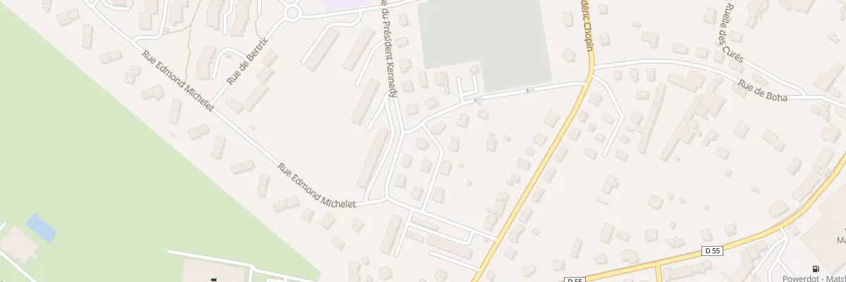 Plan du 7 Rue Kennedy à Charmes