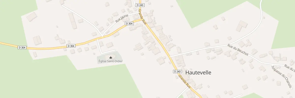 Plan du 17B Grande Rue à Hautevelle