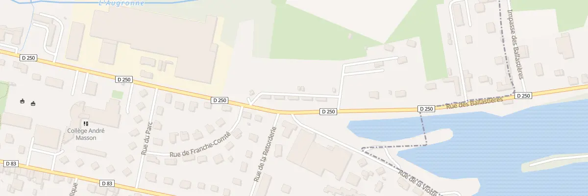 Plan du 15 Rue des Ballastières à Saint-Loup-sur-Semouse