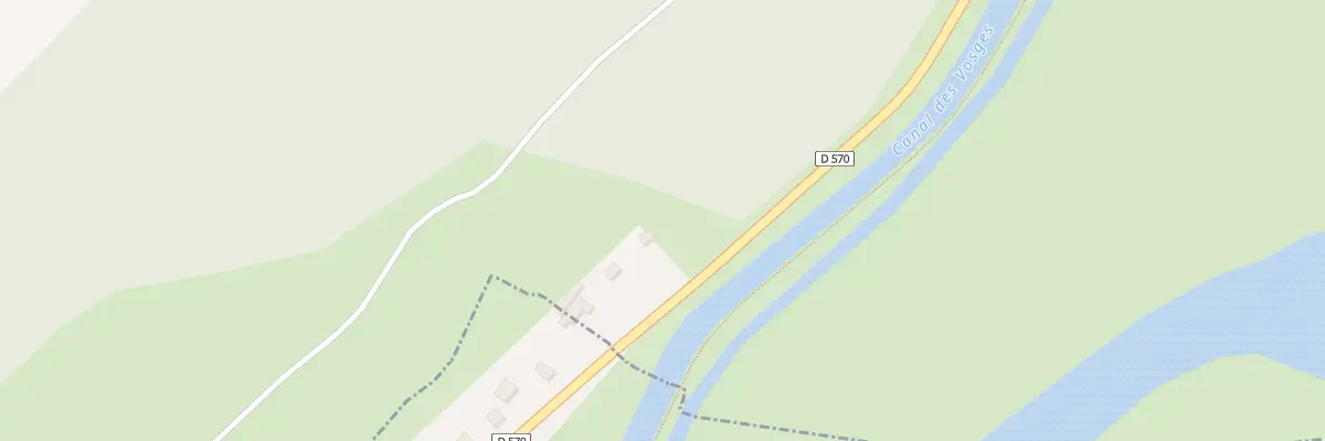 Plan du 41 Rte d’Epinal à Mangonville