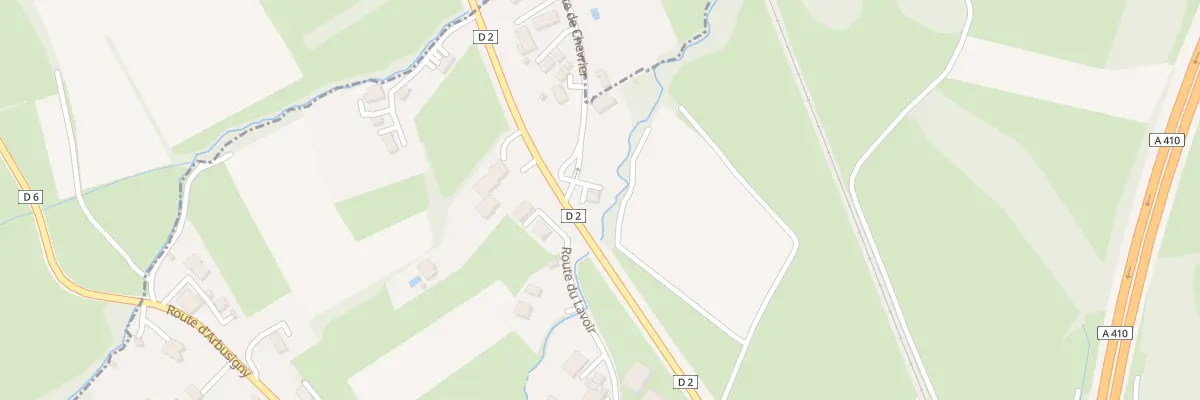 Plan du 10 Rte des Ougettes à Cornier