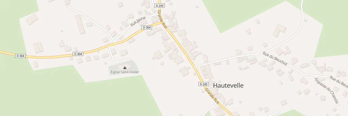 Plan du 17 Grande Rue à Hautevelle
