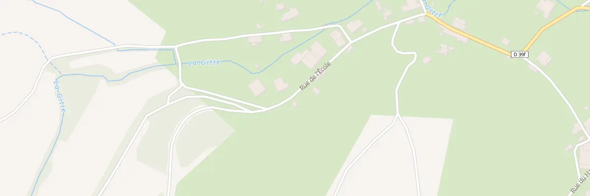 Plan du 19 Rue de l’Ecole à Dommartin-aux-Bois