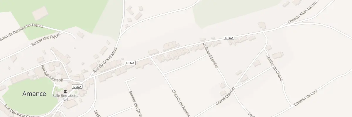 Plan du 29 Rue du Faubourg Saint Jean à Amance