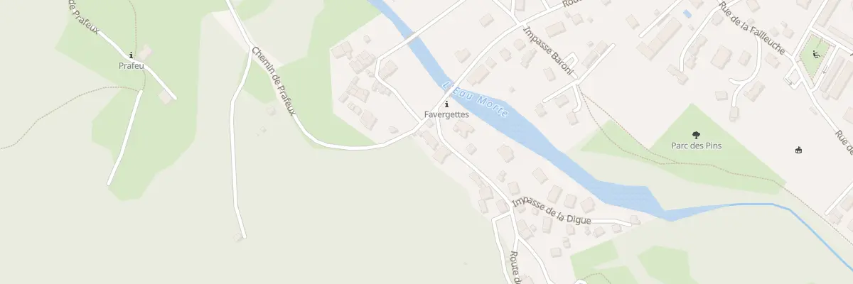 Plan du 18 Rte de Lachat à Faverges-Seythenex