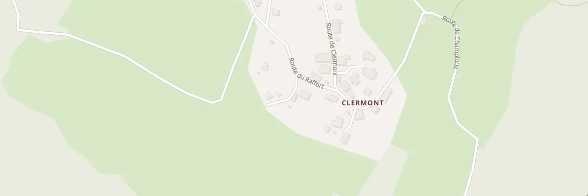 Plan du 5157 Clermont à Cléry